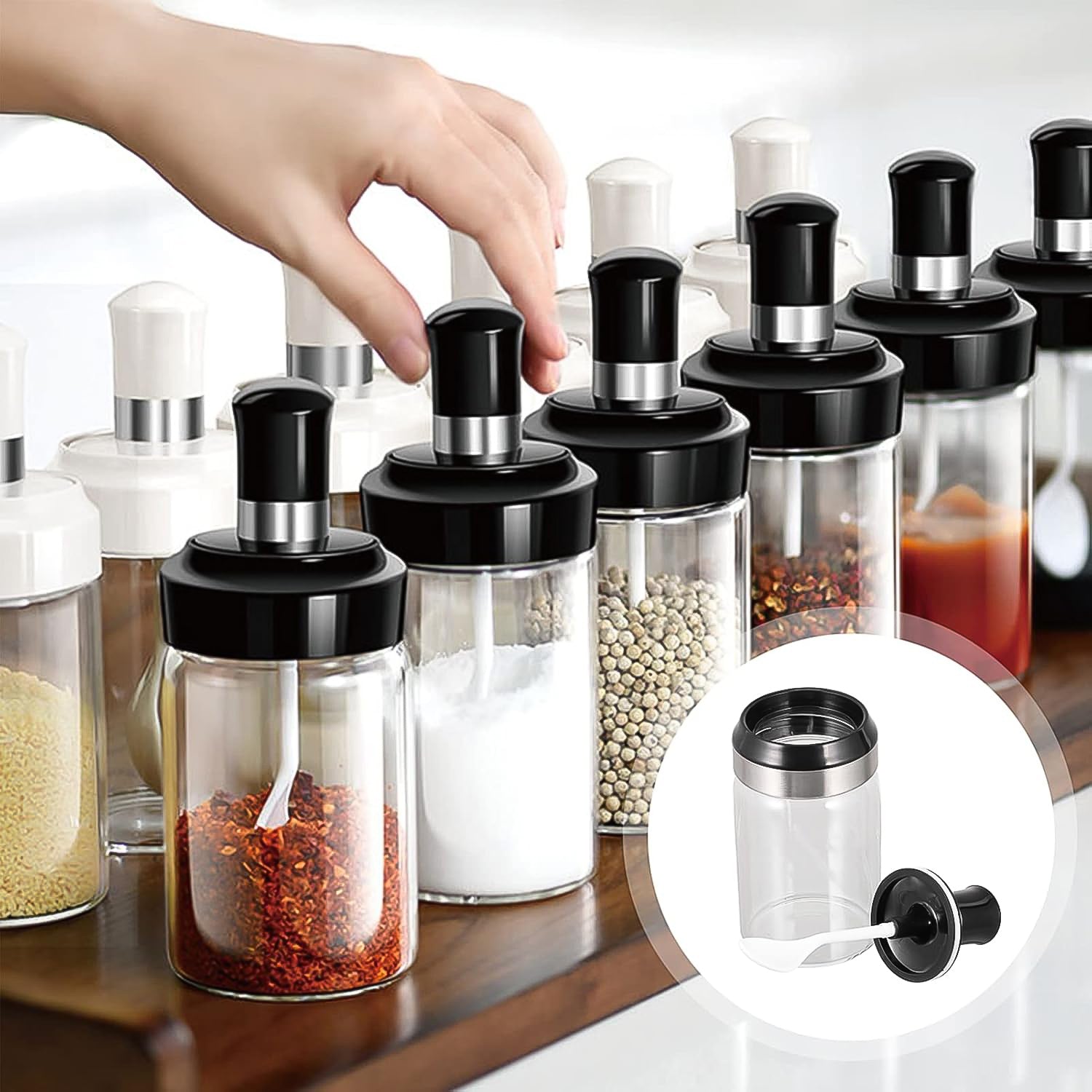 Glass Food Storage Jar Glass Food Storage Jar
